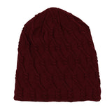 Winter,Cotton,Knitted,Beanie,Causal,Thickening,Windproof,Outdoor,Stretchable