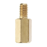 Suleve,M4BH1,100Pcs,Brass,Standoffs,Support,Spacer,Pillar,Screw,Board