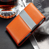 IPRee,Leather,Holder,Double,Credit,Storage,Business,Travel