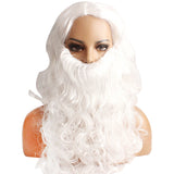 Christmas,Party,Supplies,White,Santa,Beard,Christmas,Decoration