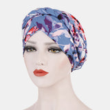 Women,Flower,Printing,Turban,Cotton,Casual,Breathable