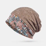 Women,Winter,Cotton,Stitching,Casual,Beanie,Headgear