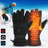 Electric,Heated,Gloves,Modes,Touchscreen,Motorbike,Motorcycle,Winter,Heated,Battery,Gloves