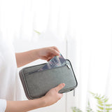 IPRee,Polyester,Passport,Sport,Travel,Wallet,Waterproof,Multifunction,Credit,Holder