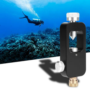 Scuba,Diving,Oxygen,Respirator,Adapter,Aluminium,Alloy,Scuba,Diving,Accessiories