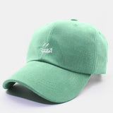 Cotton,Embroidery,Printing,Solid,Color,Casual,Outdoor,Curve,Visor,Adjustable,Baseball