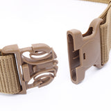 130CM,Men's,Weaving,Plate,Buckle,Military,Tactical,Outdoors,Sports,Waistband