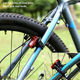 XANES,Bicycle,Taillight,Rechargeable,Waterproof,Safety,Visibility