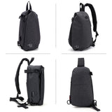 Men's,Tactical,Chest,Sling,Travel,Hiking,Cross,Messenger,Shoulder,Backpack,Solid