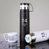 Lovers,Stainless,Steel,Vacuum,Flask,Thermos,Portable,Travel