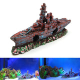 Aquarium,Destroyer,Wreck,Decorations,Ornament