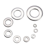 Suleve,MXSW4,580Pcs,Washer,Round,Assortment,Stainless,Steel