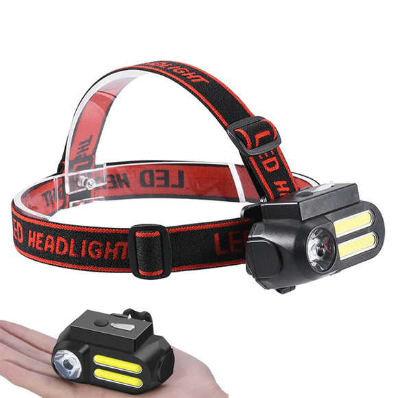 XANES,650LM,Modes,Headlamp,90Rotatable,Multifunctional,Rechargeable,Headlamp,Waterproof,Outdoor,Camping,Hiking,Cycling,Fishing,Headlights,18650