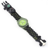 IPRee,Survival,Compasss,Bracelet,Watch,Emergency,Nylon,Paracord,Wristband