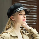 British,Style,Chain,Octagonal,Beret