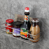 Stainless,Steel,Bathroom,Shower,Kitchen,Storage,Shelf,Organizer,Mounted,Holder