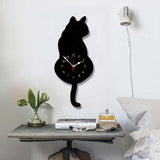 Wagging,Design,Clock,Bedroom,Decoration,Unique,Creative,Cartoon,Clock