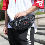 Men's,Pockets,Waterproof,Shoulder,Slung,Mobile,Phone,Camouflage,Purse,Waist