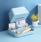 Desktop,Storage,Cosmetic,Remote,Control,Organizer,Tissue