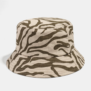 Collrown,Khaki,Cotton,Diverse,Patterns,Adjustable,Bucket