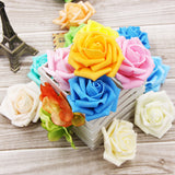 50pcs,7.5cm,Artificial,Simulation,Bouquet,Flower,Wedding,Party,Decoration