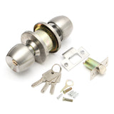 Stainless,Steel,Round,Knobs,Handle,Entrance,Interior,Passage,Entry