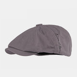 Cotton,British,Style,Street,Trend,Solid,Color,Outdoot,Casual,Forward,Beret
