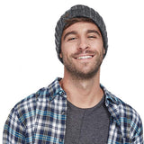 Women,Winter,Double,Layers,Earmuffs,Beanie,Classic,Slouch,Skullcap
