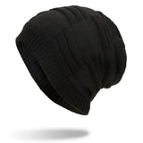 Winter,Velvet,Thicken,Hedging,Double,Layers,Earmuffs,Knitted,Beanie