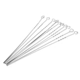 10Pcs,Stainless,Steel,Barbeque,Skewer,Needle,Kebab,Cooking,Grill,Stick
