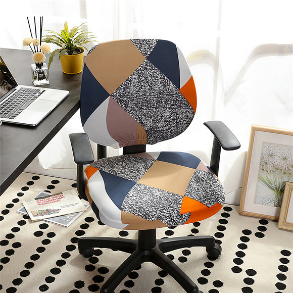 Swivel,Cover,Elastic,Computer,Office,Chair,Cover,Washable,Removable,Chair,Cover,Buisness,Office,Supplies