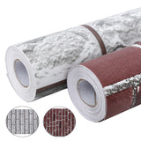 Paper,Brick,Stone,Rustic,Effect,Stickers,Decor