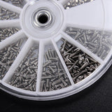 Kinds,3000Pcs,Small,Stainless,Steel,Screw,Electronics,Assortment