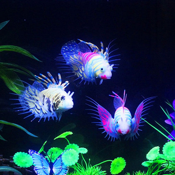 Artificial,Aquarium,Lionfish,Ornament,Jellyfish,Decorations