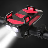 BIKIGHT,Bicycle,Light,Rechargeable,Headlight,Phone,Holder,Power,Outdoor,Cycling