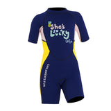 2.5mm,Neoprene,Short,Sleeve,Wetsuit,Swimming,Diving,Toddler,Child,Youth,Suits,Years