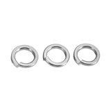 100Pcs,Stainless,Steel,Split,Washers,Spring,Washers