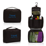 Travel,Hanging,Toiletry,Shower,Organizer,Black&Blue