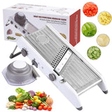 Vegetable,Slicer,Manual,Vegetable,Cutter,Professional,Grater,Adjustable,Stainless,Steel,Blades,Vegetable,Kitchen