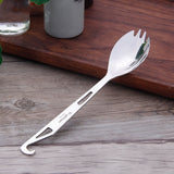 IPRee,Stainless,Steel,Outdoor,Camping,Multifunctional,Spork,Tableware,Spoon
