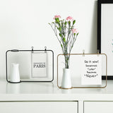 Ceramic,Flower,Plant,Postcard,Photo,Holder,Display,Frame,Bracket,Decor
