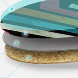 Senthmetic,Insole,Sweat,Absorption,Insoles,Running,Shoes