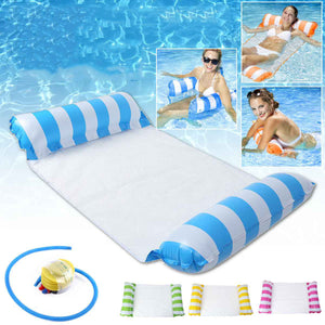 Inflatable,Swimming,Floating,Chair,Foldable,Sleeping,Lounger,Summer,Hammock,Lounges