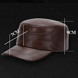 Three,Winter,Leather,Military,Cadet,Casual,Solid