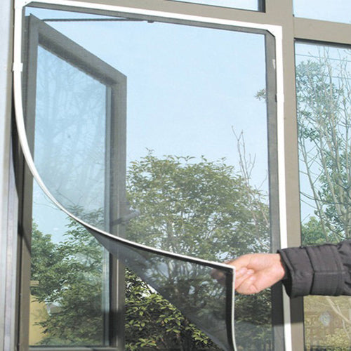 Black,Mosquito,Window,Screen,Curtain,Protector