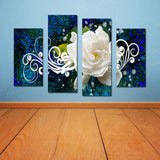Miico,Painted,Combination,Decorative,Paintings,White,Decoration