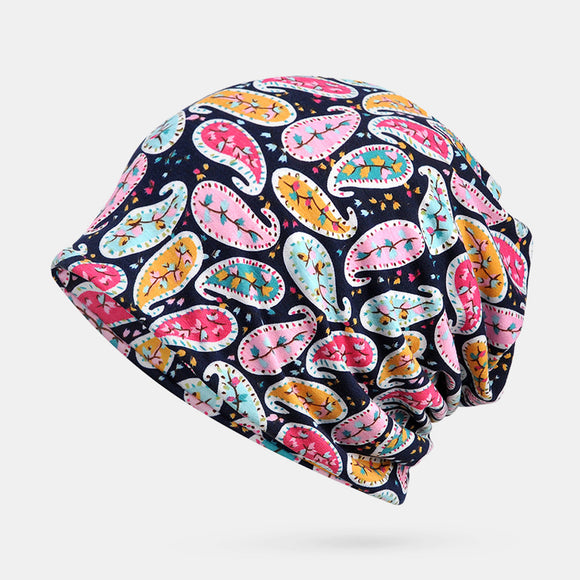 Women,Cotton,Printing,Beanie,Gaiter,Shield,Bandana