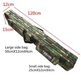 120cm,Camouflage,Fishing,Tackle,Padded,Holder,Luggage,Holdall