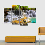 Miico,Painted,Combination,Decorative,Paintings,Ancient,Small,Waterfall,Decoration