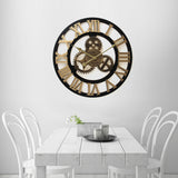 Diameter,Wooden,Clock,Retro,Decoration,Creative,Clock